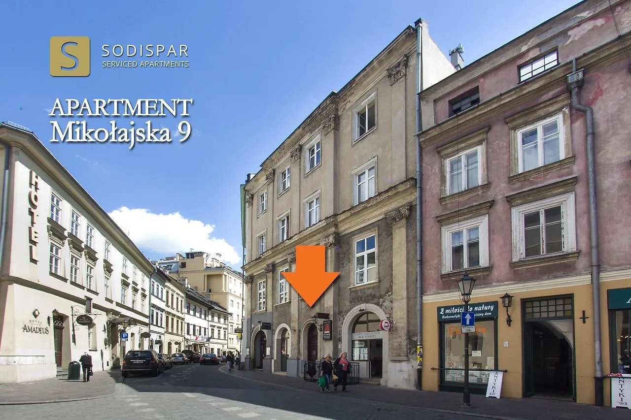 Sodispar Mikolajska Old Town Apartments Krakow 0*,  Poland